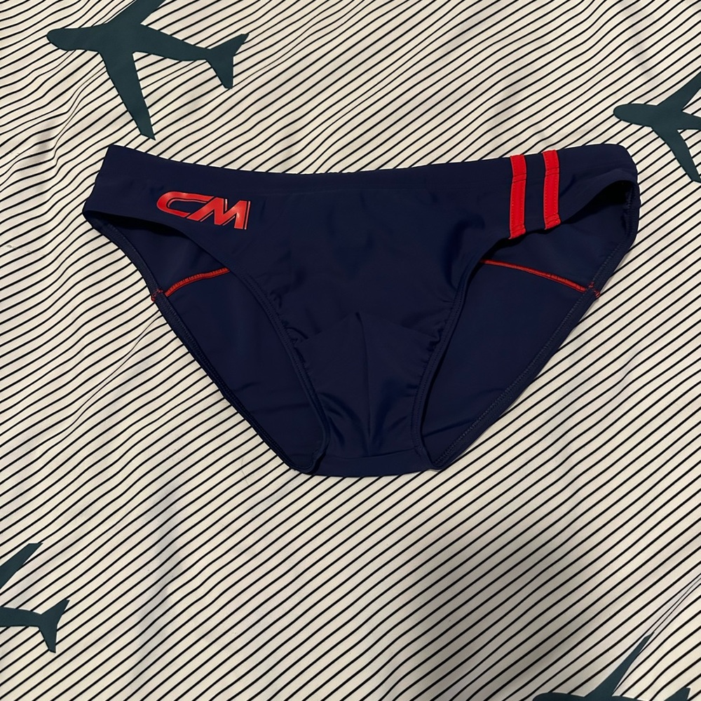 Men’s Clever Menmode swim brief. USA MEDIUM